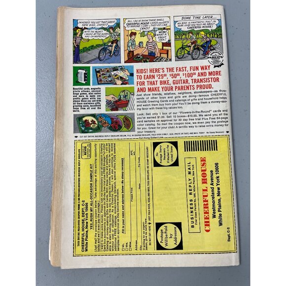 Archie Series Betty & Me #48 Giant Comic Book April 1973 Bagged Boarded Vintage - Picture 4 of 7